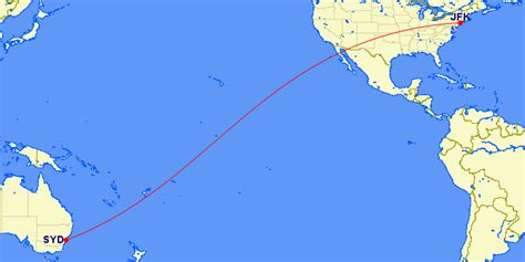 nyc to sydney flight time.